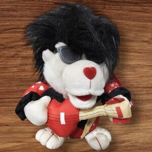 Rock N’ Roll Guitar 7" Great American Fun Singing Valentine Gorilla Dog